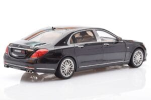 Mercedes Maybach S-Class W222 Brabus 900 Obsidian Čierny Almost Real 1:18 860102 Kov – obrázok 3 z 8