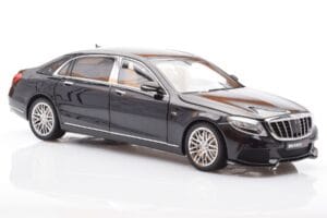 Mercedes Maybach S-Class W222 Brabus 900 Obsidian Čierny Almost Real 1:18 860102 Kov – obrázok 6 z 8
