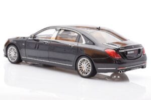 Mercedes Maybach S-Class W222 Brabus 900 Obsidian Čierny Almost Real 1:18 860102 Kov – obrázok 7 z 8