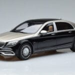 Mercedes Maybach S600 W222 Čierny Strieborný GT Spirit 1:18 GT237 Živica