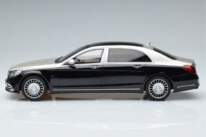 Mercedes Maybach S600 W222 Čierny Strieborný GT Spirit 1:18 GT237 Živica – obrázok 3 z 6