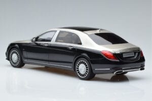 Mercedes Maybach S600 W222 Čierny Strieborný GT Spirit 1:18 GT237 Živica – obrázok 5 z 6