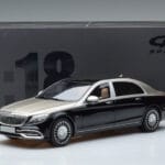 Mercedes Maybach S600 W222 Čierny Strieborný GT Spirit 1:18 GT237 Živica - image 6 of 6