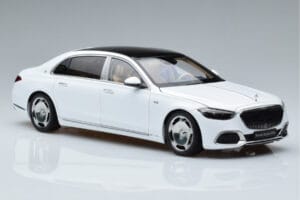 Mercedes Maybach S600 W222 V12 Biturbo Diamond Biely Almost Real 1:18 820116 Kov – obrázok 6 z 11