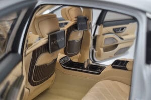 Mercedes Maybach S600 W222 V12 Biturbo Diamond Biely Almost Real 1:18 820116 Kov – obrázok 9 z 11
