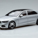 Mercedes Maybach S600 W222 V12 Biturbo Hightech Strieborný Almost Real 1:18