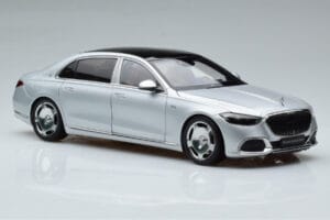 Mercedes Maybach S600 W222 V12 Biturbo Hightech Strieborný Almost Real 1:18 820118 Kov – obrázok 6 z 12