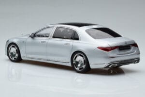 Mercedes Maybach S600 W222 V12 Biturbo Hightech Strieborný Almost Real 1:18 820118 Kov – obrázok 7 z 12