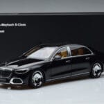 Mercedes Maybach S600 W222 V12 Biturbo Obsidian Čierny Almost Real 1:18 - image 11 of 11