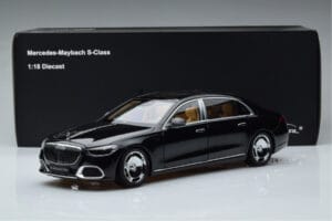 Mercedes Maybach S600 W222 V12 Biturbo Obsidian Čierny Almost Real 1:18 820115 Kov – obrázok 11 z 11