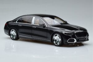 Mercedes Maybach S600 W222 V12 Biturbo Obsidian Čierny Almost Real 1:18 820115 Kov – obrázok 6 z 11