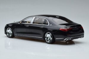 Mercedes Maybach S600 W222 V12 Biturbo Obsidian Čierny Almost Real 1:18 820115 Kov – obrázok 7 z 11