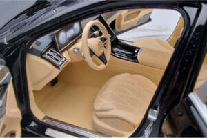 Mercedes Maybach S600 W222 V12 Biturbo Obsidian Čierny Almost Real 1:18 820115 Kov – obrázok 8 z 11