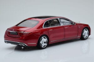 Mercedes Maybach S600 W222 V12 Biturbo Patagonia Červený Almost Real 1:18 820119 Kov – obrázok 3 z 10