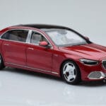 Mercedes Maybach S600 W222 V12 Biturbo Patagonia Červený Almost Real 1:18 - image 6 of 10
