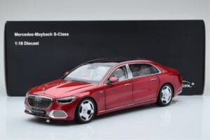 Mercedes Maybach S600 W222 V12 Biturbo Patagonia Červený Almost Real 1:18 820119 Kov – obrázok 10 z 10
