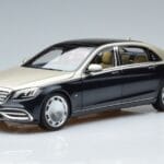 Mercedes Maybach S650 X222 Strieborne Modrý Norev 1:18 B66960615 Kov