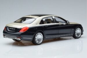 Mercedes Maybach S650 X222 Strieborne Modrý Norev 1:18 B66960615 Kov – obrázok 3 z 7