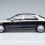 Mercedes Maybach S650 X222 Strieborne Modrý Norev 1:18 B66960615 Kov - image 4 of 7