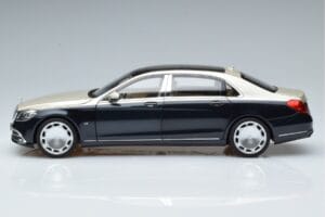 Mercedes Maybach S650 X222 Strieborne Modrý Norev 1:18 B66960615 Kov – obrázok 4 z 7