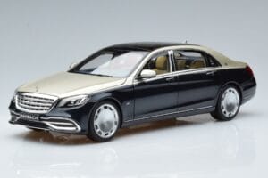 Mercedes Maybach S650 X222 Strieborne Modrý Norev 1:18 B66960615 Kov