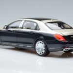 Mercedes Maybach S650 X222 Strieborne Modrý Norev 1:18 B66960615 Kov - image 6 of 7