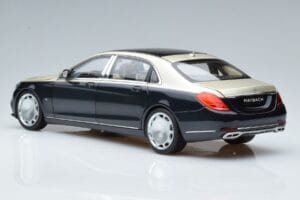 Mercedes Maybach S650 X222 Strieborne Modrý Norev 1:18 B66960615 Kov – obrázok 6 z 7
