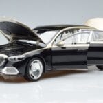 Mercedes Maybach S680 X223 Zlatý Čierny Metallic Norev 1:18 183917 Kov - image 2 of 7