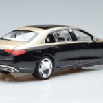 Mercedes Maybach S680 X223 Zlatý Čierny Metallic Norev 1:18 183917 Kov - image 3 of 7