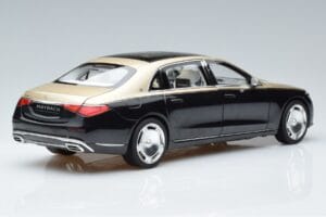 Mercedes Maybach S680 X223 Zlatý Čierny Metallic Norev 1:18 183917 Kov – obrázok 3 z 7