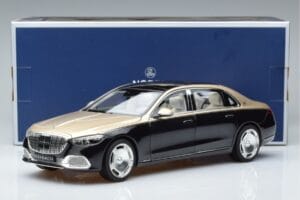 Mercedes Maybach S680 X223 Zlatý Čierny Metallic Norev 1:18 183917 Kov – obrázok 7 z 7