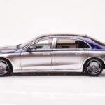 Mercedes Maybach S680 W223 Nautical Modrý Cirrus Strieborný Almost Real 1:18 - image 4 of 8