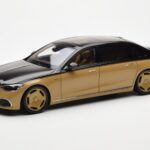 Mercedes Maybach S680 W223 Obsidian Čierny Sand Almost Real 1:18