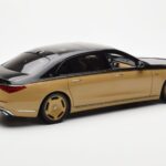 Mercedes Maybach S680 W223 Obsidian Čierny Sand Almost Real 1:18 - image 3 of 7