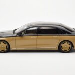 Mercedes Maybach S680 W223 Obsidian Čierny Sand Almost Real 1:18 - image 4 of 7