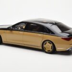 Mercedes Maybach S680 W223 Obsidian Čierny Sand Almost Real 1:18 - image 6 of 7