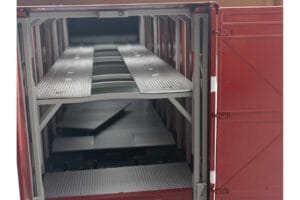 Mercedes O317 Porsche Transporter Červený CMR 1:18 CMR149 Kov – obrázok 5 z 12