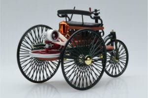 Mercedes Patent Motorwagen Zelená Norev 1:18 183701 Kov – obrázok 2 z 6