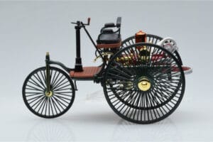 Mercedes Patent Motorwagen Zelená Norev 1:18 183701 Kov – obrázok 3 z 6