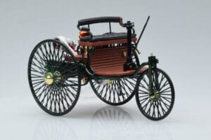 Mercedes Patent Motorwagen Zelená Norev 1:18 183701 Kov – obrázok 4 z 6