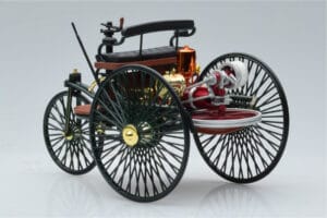 Mercedes Patent Motorwagen Zelená Norev 1:18 183701 Kov – obrázok 5 z 6