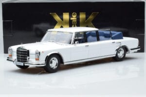 Mercedes 600 Pullman W100 Landaulet Biely KK-Scale 1:18 KKDC181184 Kov – obrázok 6 z 6