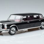 Mercedes 600 LWB Pullman W100 Čierny MCG 1:18 MCG18187 Kov