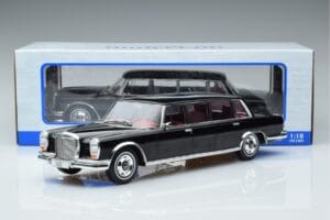 Mercedes 600 LWB Pullman W100 Čierny MCG 1:18 MCG18187 Kov – obrázok 6 z 6