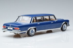 Mercedes S-Class 600 W100 LWB Pullman Tmavomodrý MCG 1:18 MCG18189 Kov – obrázok 2 z 6