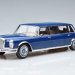 Mercedes S-Class 600 W100 LWB Pullman Tmavomodrý MCG 1:18 MCG18189 Kov
