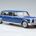 Mercedes S-Class 600 W100 LWB Pullman Tmavomodrý MCG 1:18 MCG18189 Kov - image 4 of 6