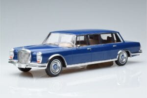 Mercedes S-Class 600 W100 LWB Pullman Tmavomodrý MCG 1:18 MCG18189 Kov