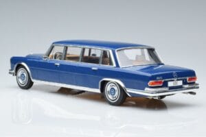 Mercedes S-Class 600 W100 LWB Pullman Tmavomodrý MCG 1:18 MCG18189 Kov – obrázok 5 z 6
