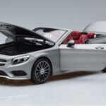 Mercedes S-Class A217 Kabriolet Šedý Norev 1:18 B66960355 Kov - image 2 of 8